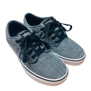 Vans Atwood Deluxe Comfort Skate Shoes Gray Mens Size 8 Sneakers Low Top VGC